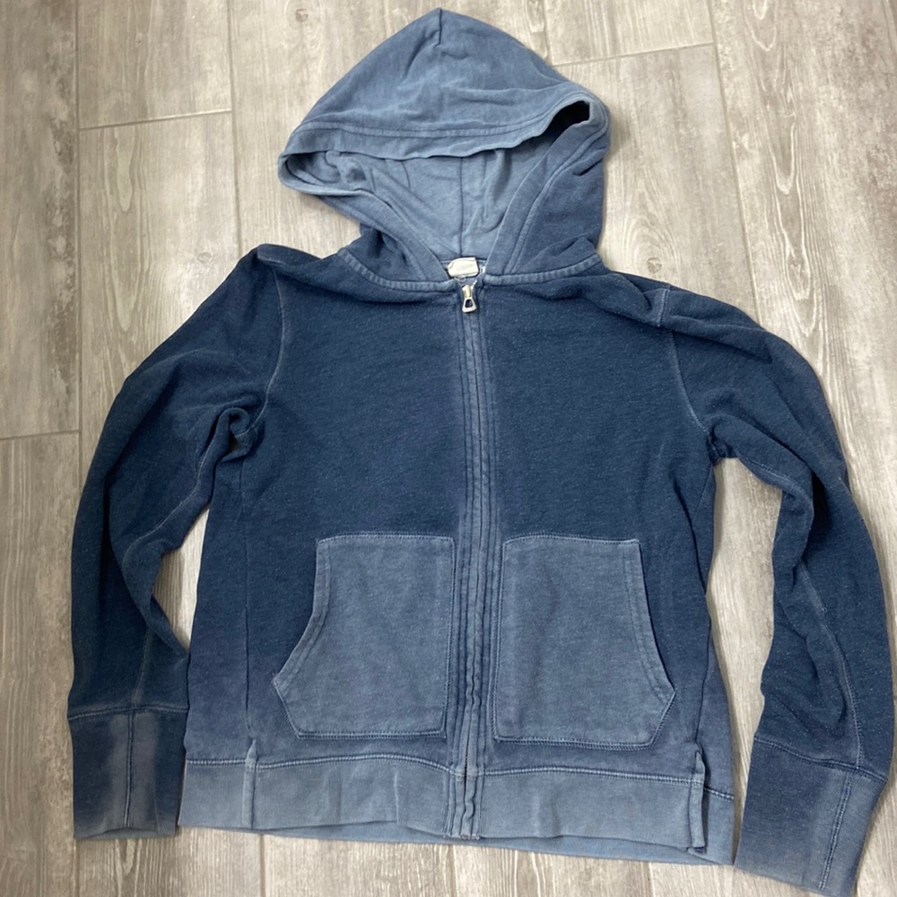 Gap Slub type full zip sweatshirt